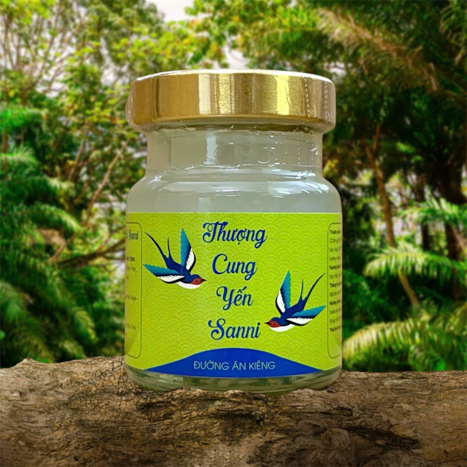 Hũ yến Thượng Cung Yến Sanni 70ml Đường Ăn Kiêng